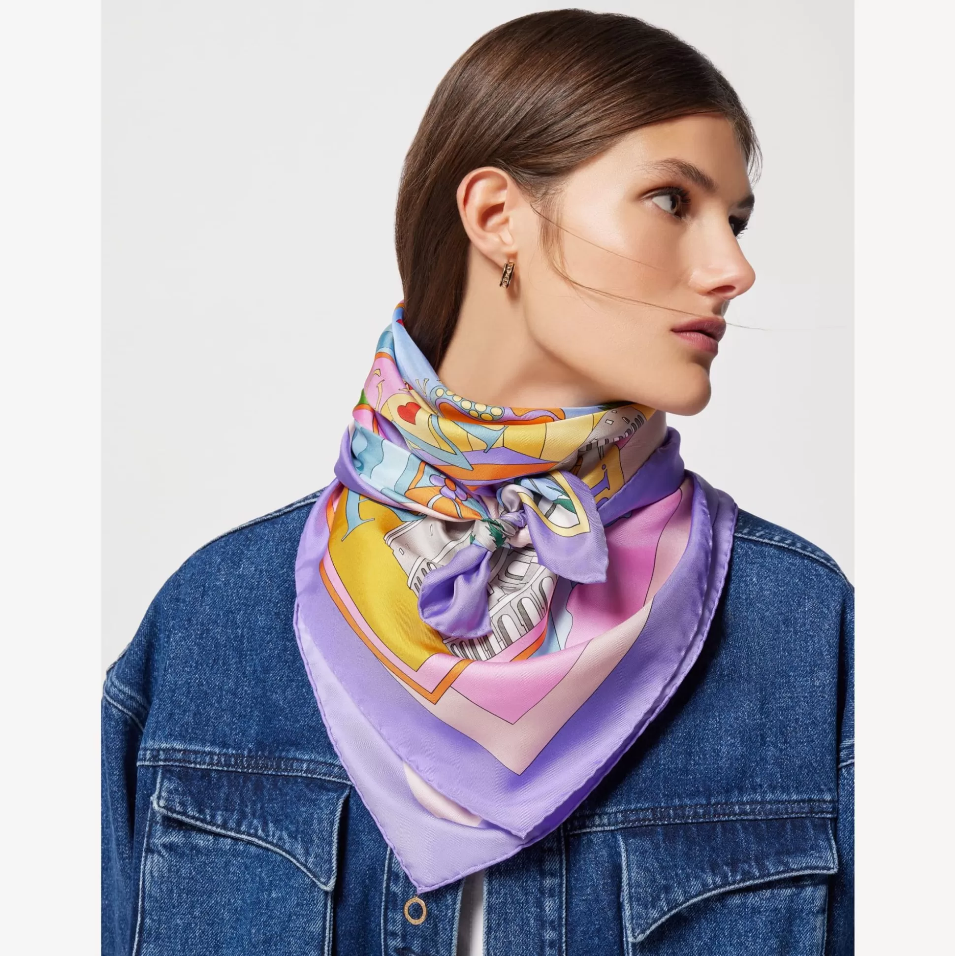 Shop BVLGARI Heritage Scarf