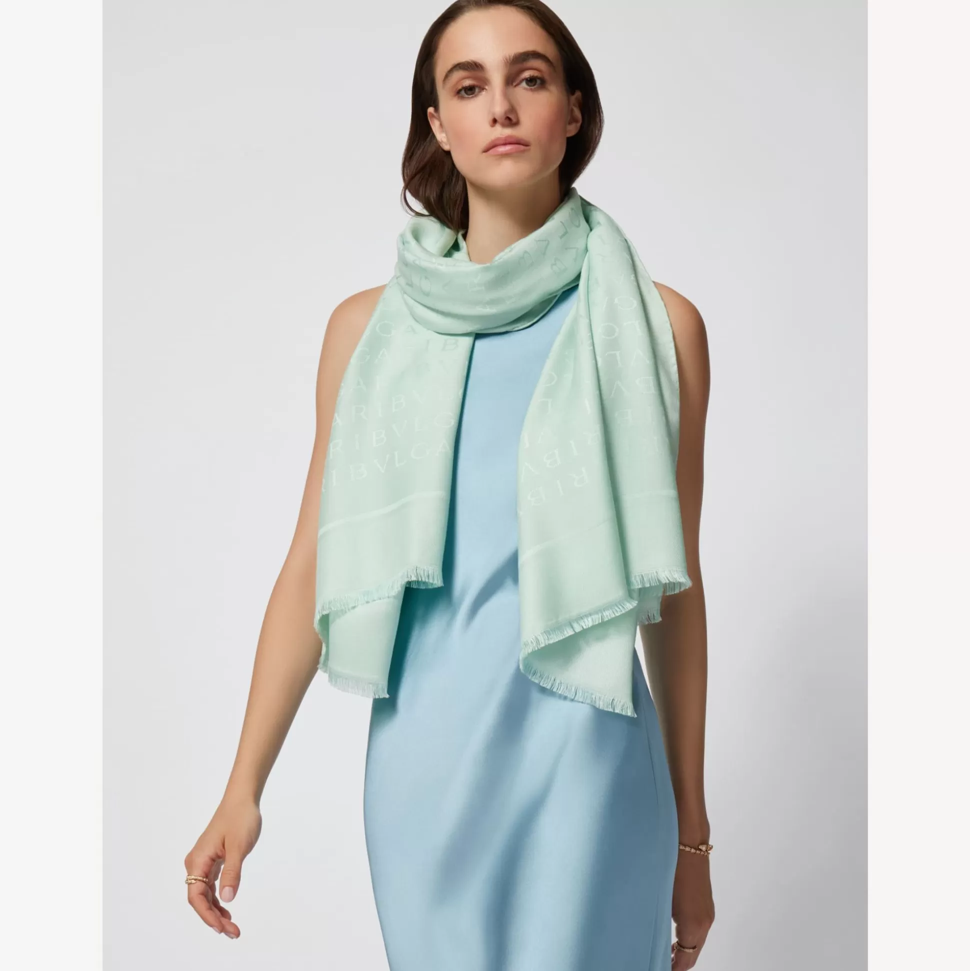 New BVLGARI Logomania Stole