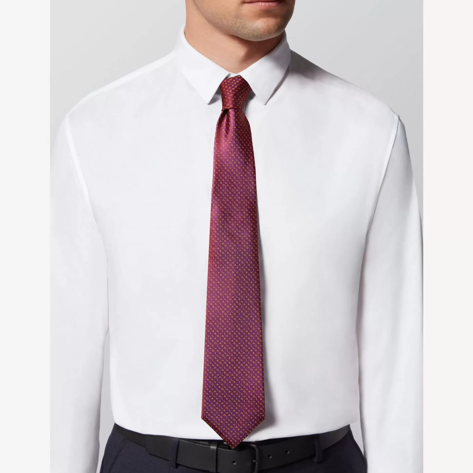 Hot BVLGARI Logomania Tie