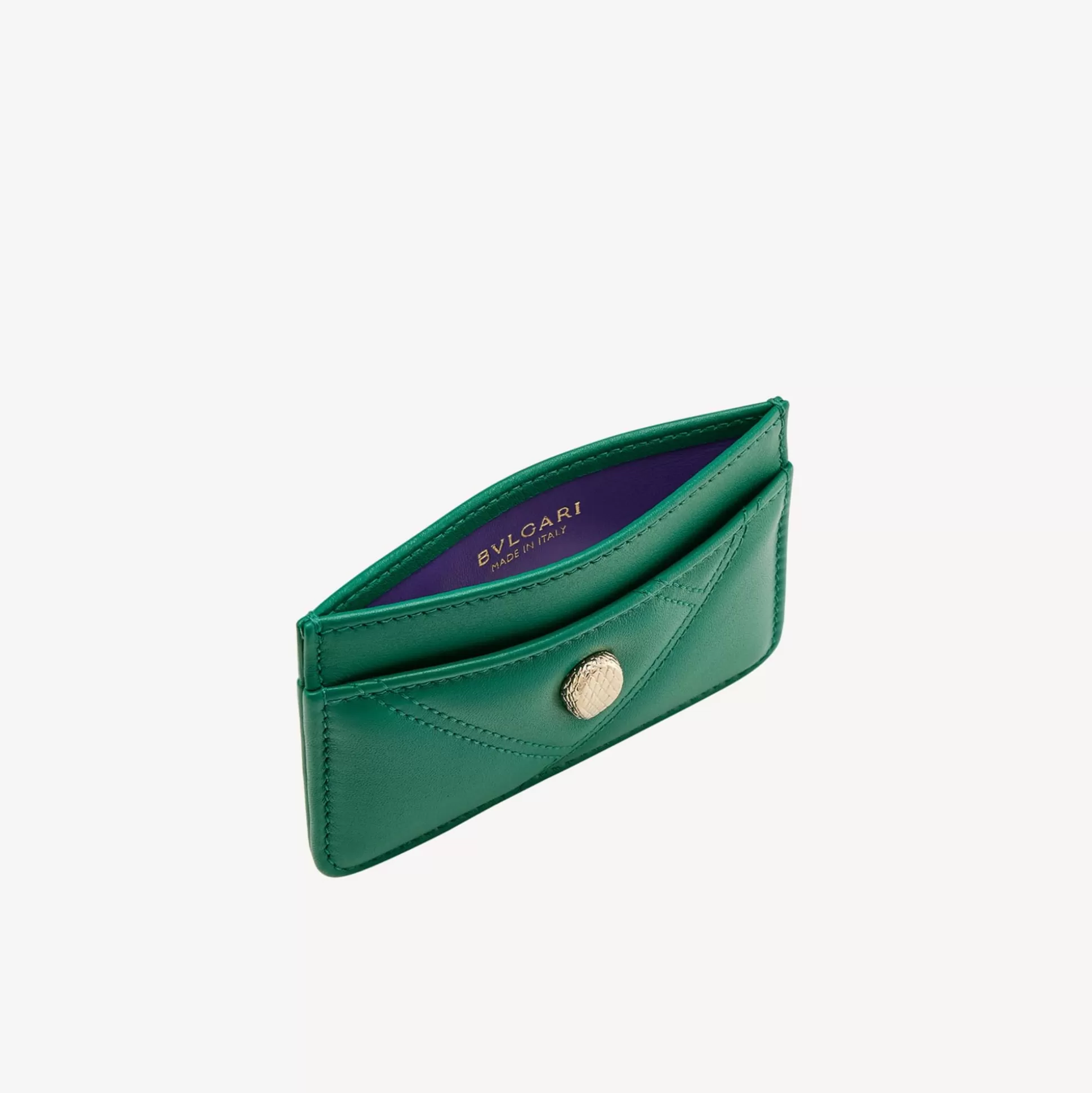 Hot BVLGARI Serpenti Cabochon Card Holder