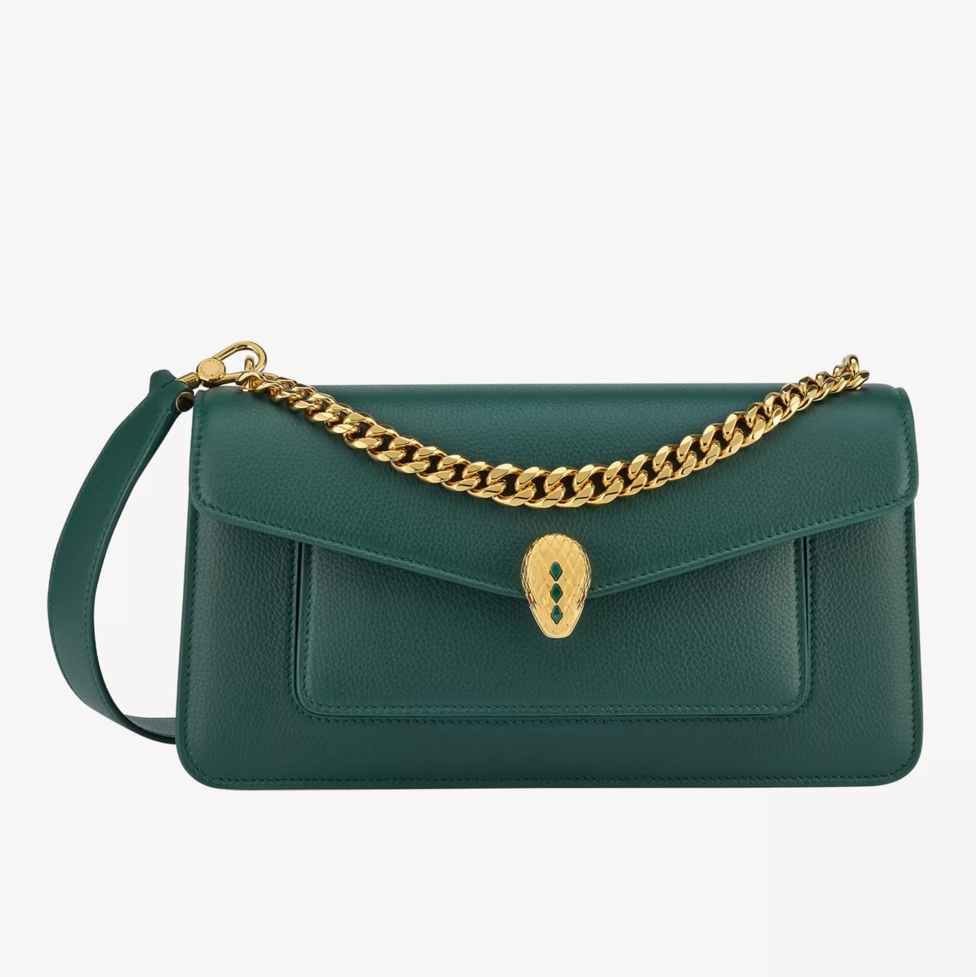 Sale BVLGARI Serpenti East-West Maxi Chain Shoulder Bag