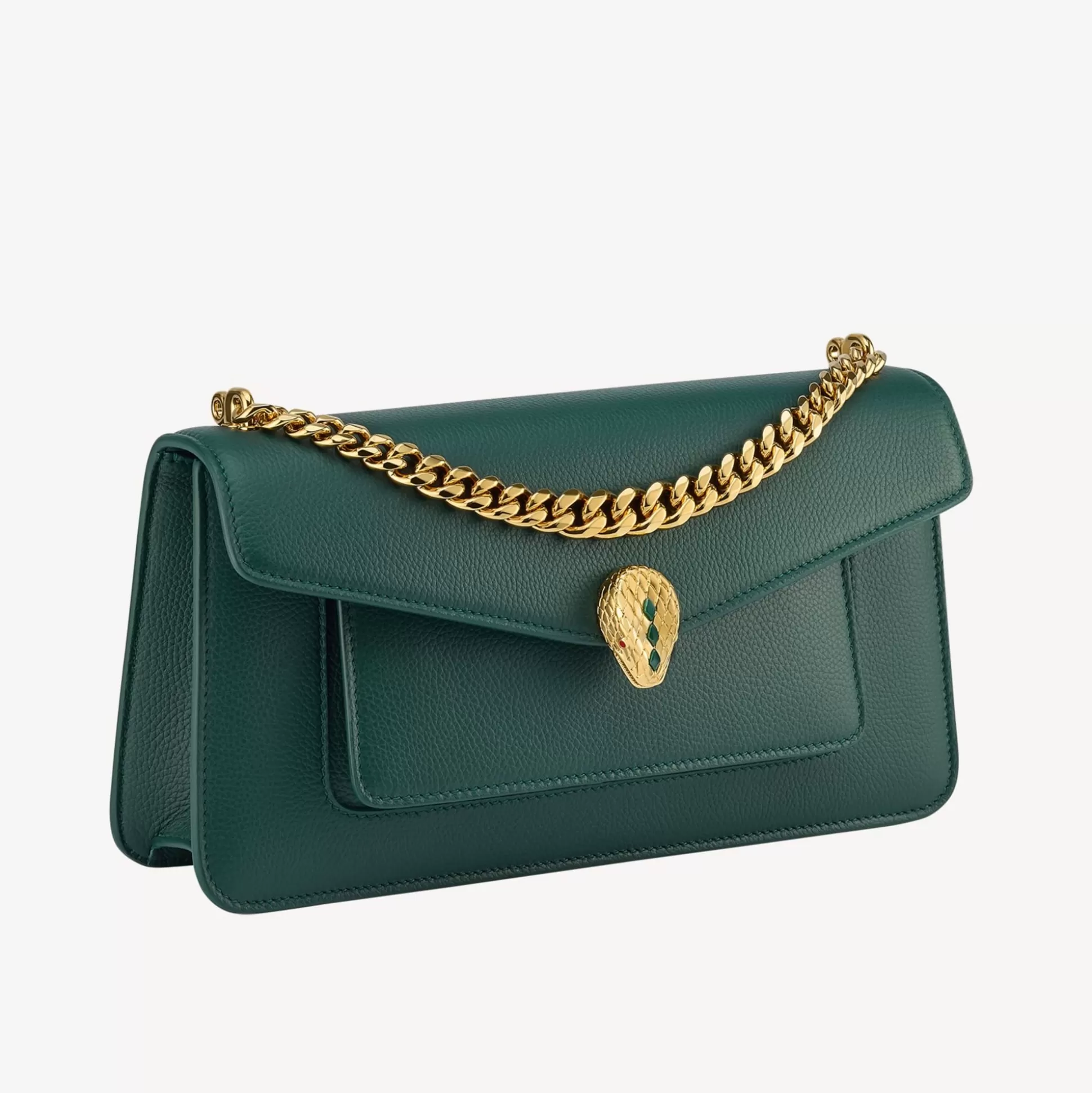 Sale BVLGARI Serpenti East-West Maxi Chain Shoulder Bag