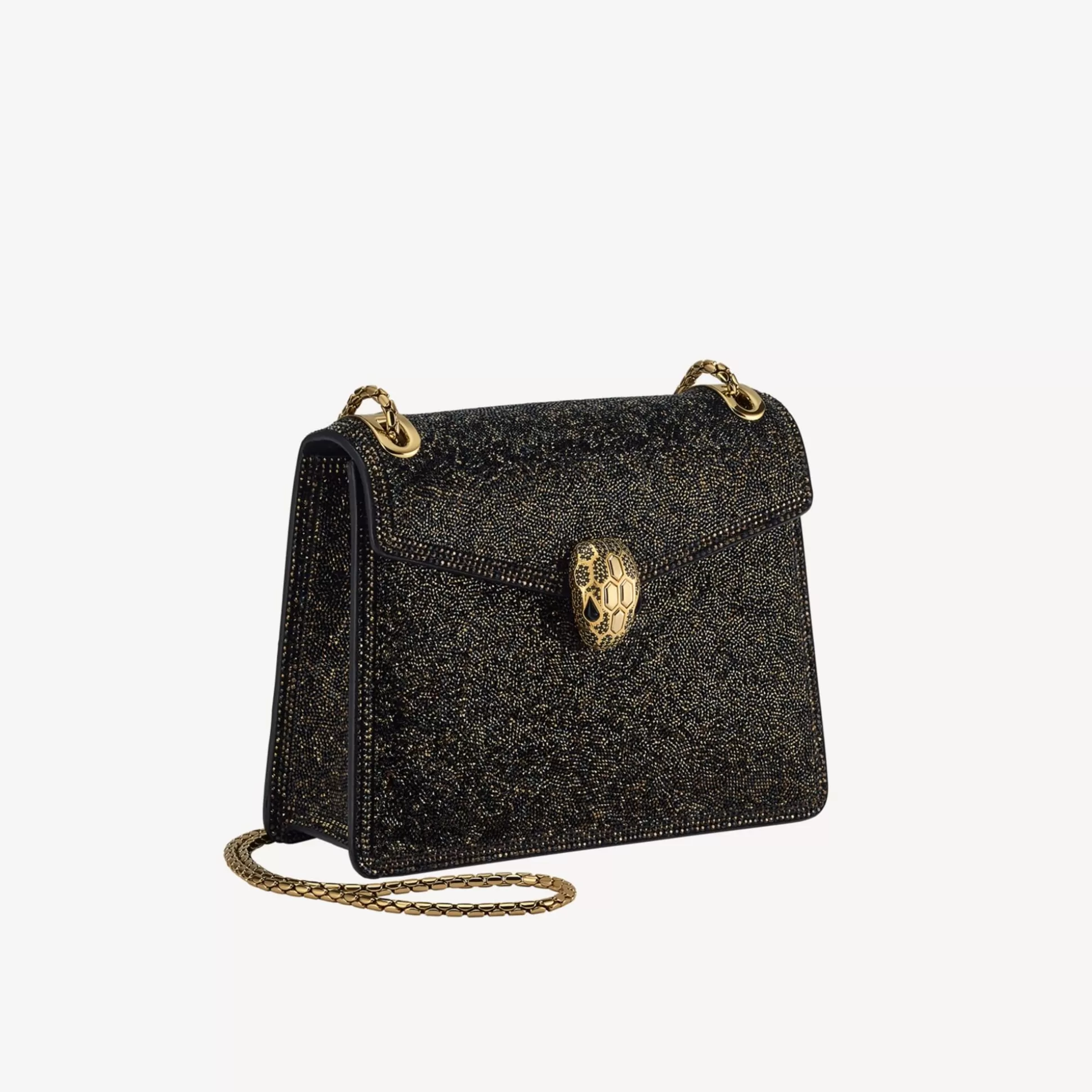 Shop BVLGARI Serpenti Forever Day-To-Night Shoulder Bag