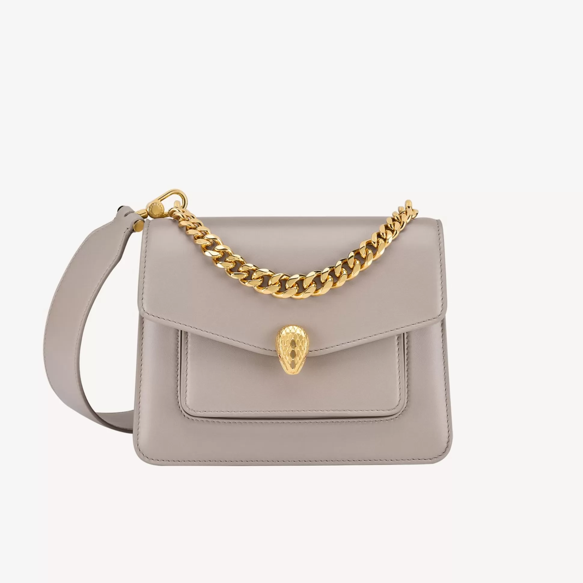 Cheap BVLGARI Serpenti Forever Maxi Chain Crossbody Bag