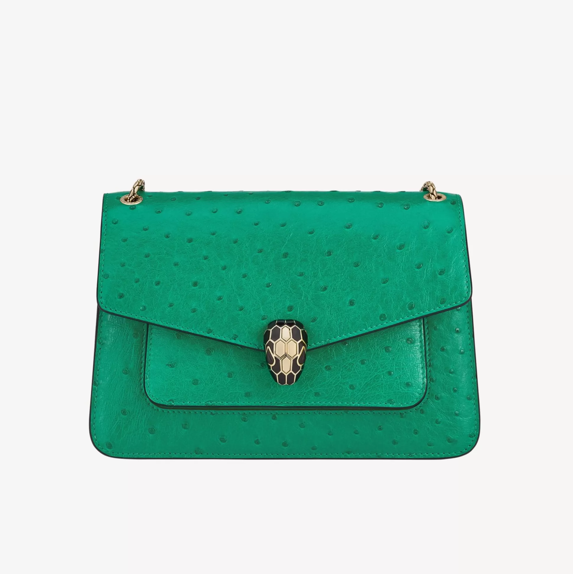 Shop BVLGARI Serpenti Forever Shoulder Bag