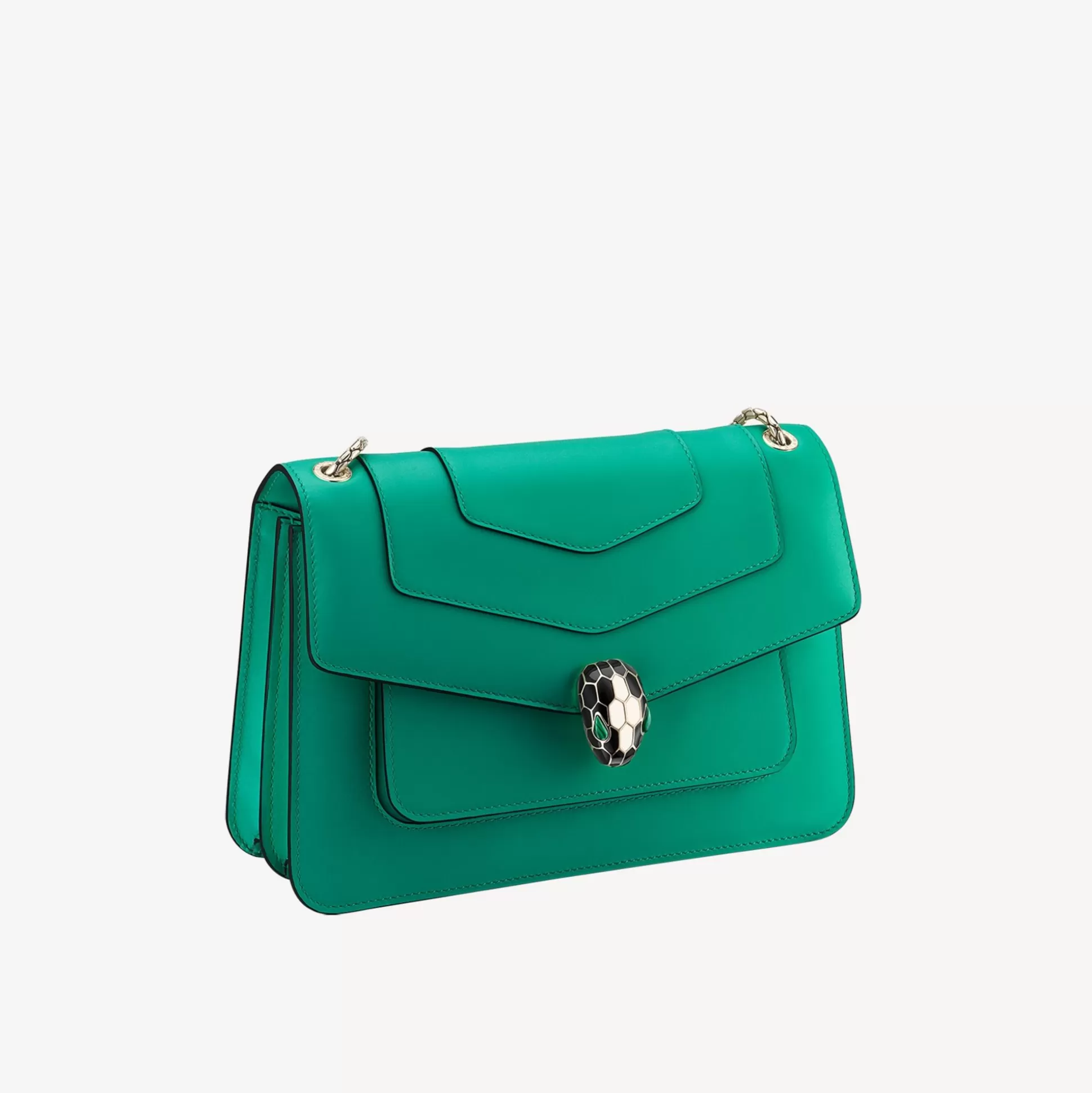 Shop BVLGARI Serpenti Forever Shoulder Bag