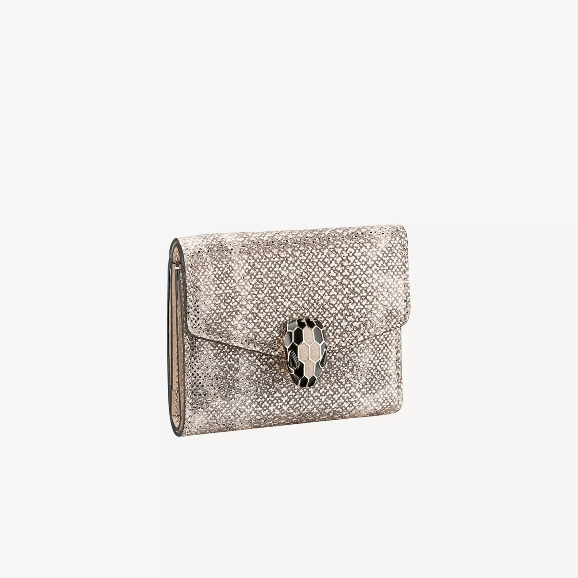 Sale BVLGARI Serpenti Forever Trifold Wallet