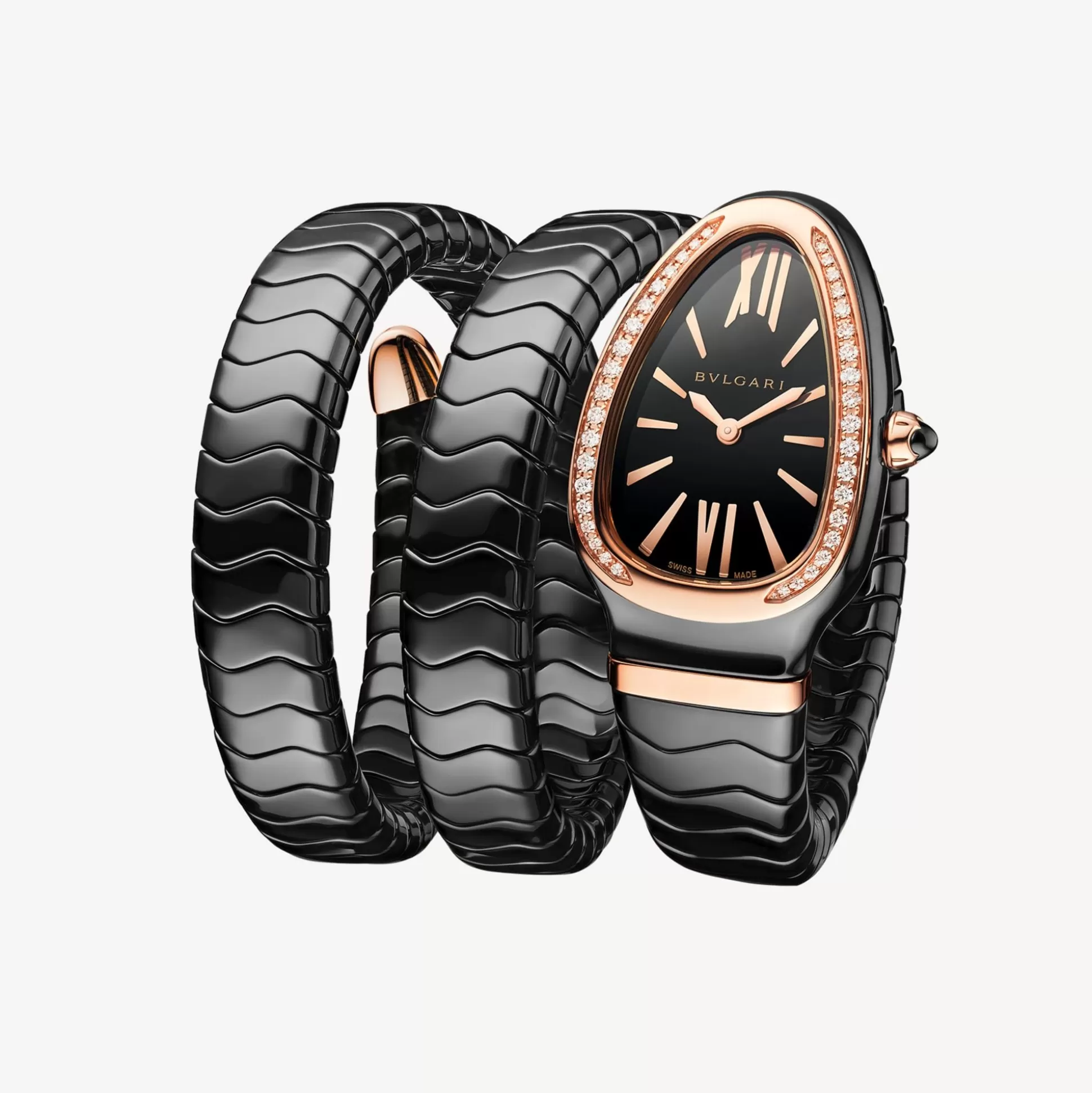 Hot BVLGARI Serpenti Spiga Watch