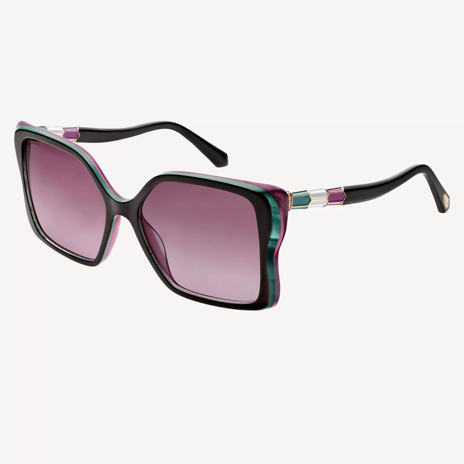 Shop BVLGARI Serpenti Sunglasses